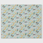 愛らしいクリッターラッピング紙 ラッピングペーパー (フラット)