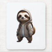 愛らしいクールナースイラストレーション マウスパッド (正面)