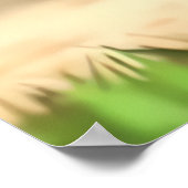 愛らしいクールハイエナ・ゼブラ | AI Art ポスター (角)