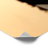 愛らしいクールハイブリッドゼブラハイエナ | AI Art ポスター (角)