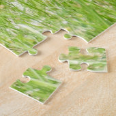 愛らしいグラウンドホッグ摘み花ジグソーパズル ジグソーパズル (側面)