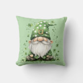 愛らしいグリーンセントパトリックの日の格言がピルをスロー クッション (正面)