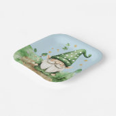 愛らしいグリーンセントパトリックの日の格言 ペーパープレート (傾斜あり)