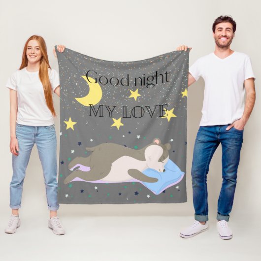 愛らしいグレーパターンの子供 フリースブランケット (インサイチュ)