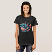 愛らしいグーンチキャットフィッシュ Tシャツ (正面フル)