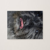 愛らしいケアーン・テリア ジグソーパズル (横)