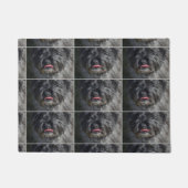 愛らしいケアーン・テリア ドアマット (正面)