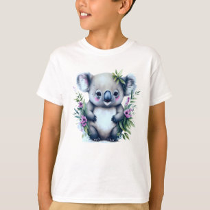 愛らしいコアラの花畑 過去記事 Tシャツ