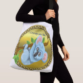 愛らしいコアラぶら下がったクマの木の枝 クロスボディバッグ (クローズアップ)