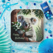 愛らしいコアラベア ペーパープレート (パーティー)