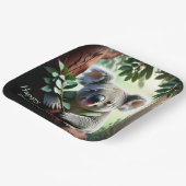 愛らしいコアラベア ペーパープレート (傾斜あり)