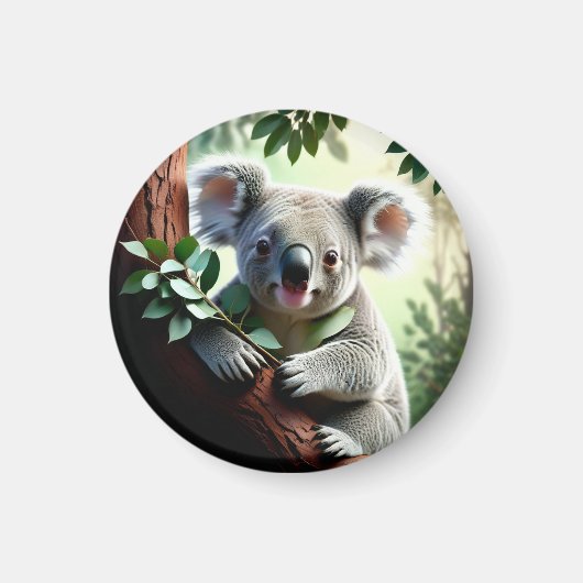 愛らしいコアラベア マグネット (正面)