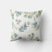 愛らしいコアラユーカリプタスリーフィーガールボーイ子供部屋 クッション (裏面)