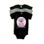 愛らしいコアラ熊「かわいい子どもをどうぞ」 ベビーボディスーツ