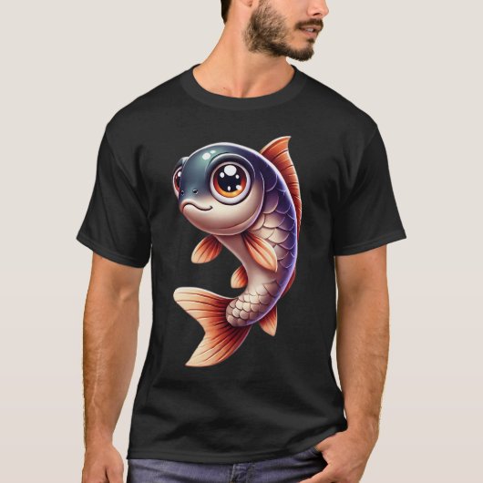 愛らしいコイ2 Tシャツ (正面)