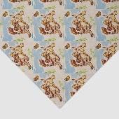 愛らしいコッカースパニエル犬の上の子犬走 薄葉紙 (詳細)