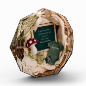 愛らしいコテージコア妊娠の発表 フォトブロック (左)