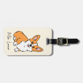 愛らしいコパーソナライズされたルギ荷名タグ ラゲッジタグ (正面横)