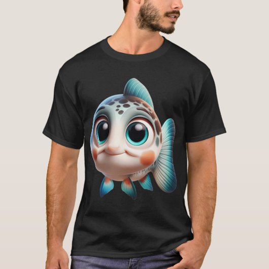 愛らしいコリドラス Tシャツ (正面)