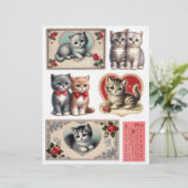 愛らしいコレクションの猫バレンタインデイフェラ (スタンド正面)