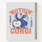 愛らしいコーギお尻「コーギ以外の何もない」引用文 ノートブック (裏面)