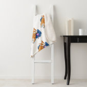 愛らしいコーギパピークリスマス シェルパブランケット (インサイチュ)