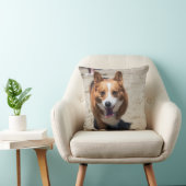 愛らしいコーギーの両面装飾用クッション クッション (椅子)