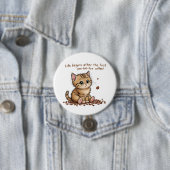 愛らしいコーヒー好きのキッチンボタン 缶バッジ (インサイチュ)