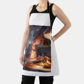 愛らしいシェフアニメエプロン – かわいい女の子の料理おもしろい» エプロン (インサイチュ)