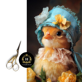 愛らしいシックなボンネット春工芸品デコページ 薄葉紙