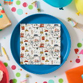 愛らしいシティカーズ誕生日 スタンダードカクテルナプキン