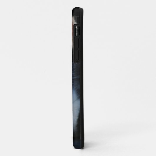 愛らしいシベリアンハスキーのそり犬の子犬 Case-Mate iPhoneケース (裏面/左)