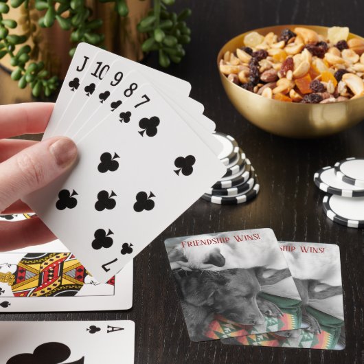 愛らしいシャム子猫とラボテンプレート トランプ (インサイチュ)