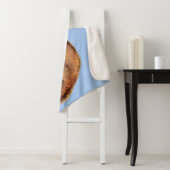 愛らしいシャム猫プリント シェルパブランケット (インサイチュ)