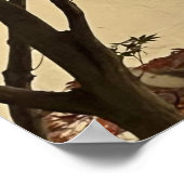 愛らしいシルエット ポスター (角)