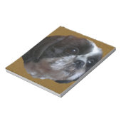 愛らしいシーズー（犬）ツリコ ノートパッド (回転)