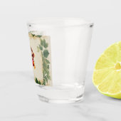 愛らしいジャングルバレンタインサル ショットグラス (右)