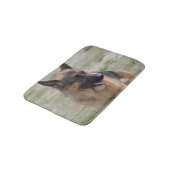 愛らしいジャーマン・シェパード バスマット (アングル)