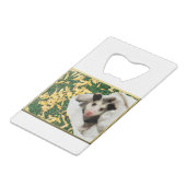 愛らしいスウィートベビーオポッサム クレジットカード栓抜き (裏面アングル)