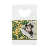 愛らしいスウィートベビーオポッサム クレジットカード栓抜き (裏面)