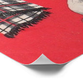 愛らしいスコットランドのテリア ポスター (角)