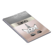 愛らしいスタイリッシュロータスユニコーン ノートブック (右側)