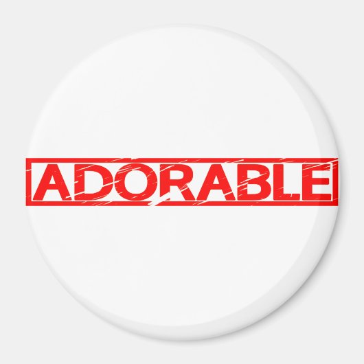 愛らしいスタンプ マグネット (正面)