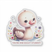 愛らしいステッ子供へカー シール (正面)