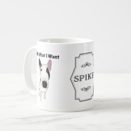 愛らしいスパイクで一日を始めよう コーヒーマグカップ