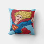 愛らしいスーパーガールスタンス クッション (正面)