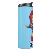 愛らしいスーパーガールスタンス タンブラー (回転左)