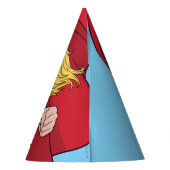 愛らしいスーパーガールスタンス パーティーハット (裏面)