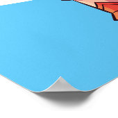 愛らしいスーパーガールスタンス ポスター (角)