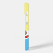 愛らしいスーパーガールスタンス Case-Mate iPhoneケース (裏面 / 左)